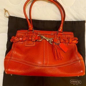 Leather Coach Satchel